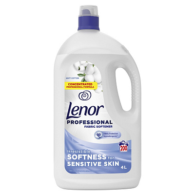 Кондиционер для белья Lenor Professional Мягкий Хлопок 4 л