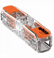 Кріплення клема 221-2411WAGO помаранчевий 