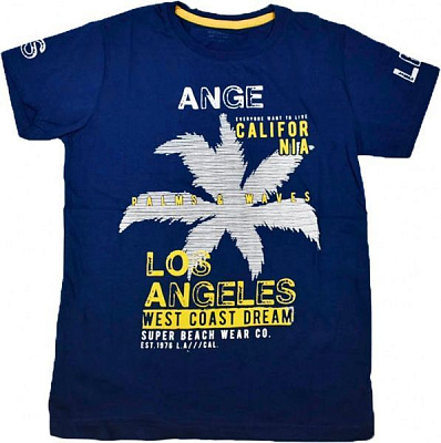 Футболка Macca Boy 9001 Los Angeles р.134 синій