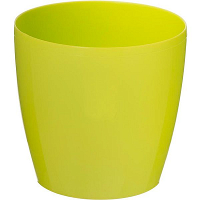 Горшок пластиковый Lamela Магнолия круглый 1,6л лимонный (200) 