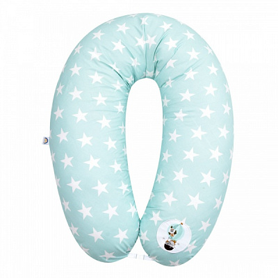 Подушка для кормления IDEIA Звезда мятный 30x190 см 