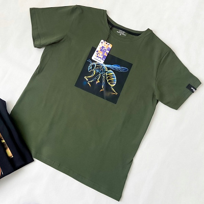 Футболка 000158 р.S хаки