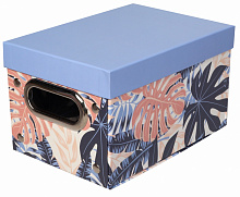 Ящик для зберігання Union CN230620-11 Leaf dark blue S 150x260x180 мм