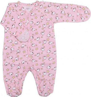 Комбінезон для дівчинки Фламінго р.56 рожевий