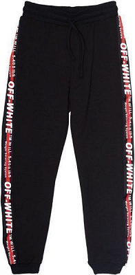 Брюки спортивные Danaya р.122 черный с красным ШЯ19-143 