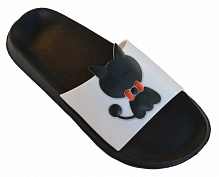 Шлепанцы Тісмел р.35 черный/белый (TS 210) 