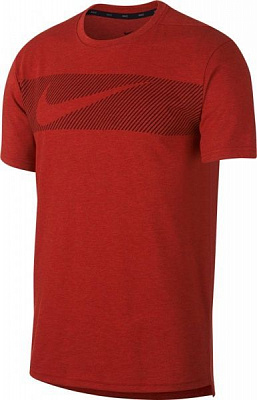 Футболка Nike M NK BRT TOP SS HPR DRY GFX AJ8004-622 L червоний