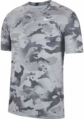 Футболка Nike M NK DRY TEE LEG CAMO AOP CU8477-084 S серый