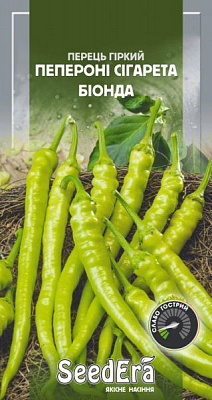 Семена Seedera перец горький Пепперони Сигаретта Бионда 5 шт.