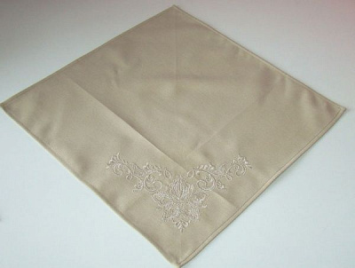 Комплект салфеток Эдельвика «Вензель» 948-18/00 40x40 см бежевый 