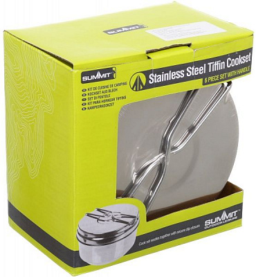 Набір посуду Summit Stainless Steel Tiffin Cookset 6 предметів