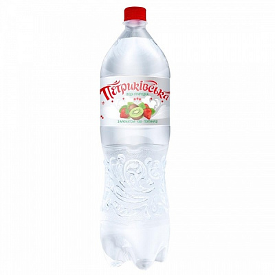 Вода Петриківська с ароматом киви и клубники газ негазированная 1,5 л 