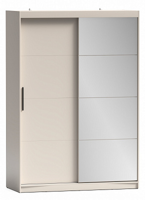 Шкаф-купе INOVA 2D ДСП 1500x620x2160 мм кашемир двери ДСП / зеркало