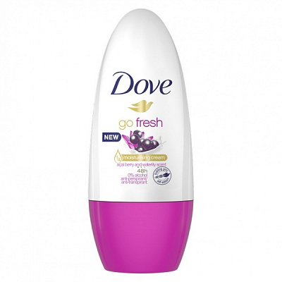 Антиперспирант для женщин Dove Ягоды асаи и водяная лилия 50 мл