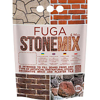 Заполнитель швов Polimin FUGA STONEMIX 5 кг светло-серый 