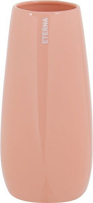 Ваза керамическая оранжевая Капля UA 706-24,5 Eterna