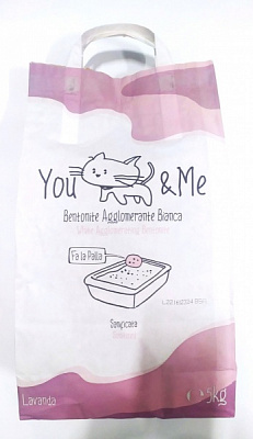 Наполнитель для кошачьего туалета You and me Lavanda 5 кг 