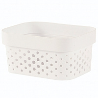Кошик для зберігання Curver білий Recycled 1,4 л 83x167x125 мм