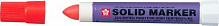 Маркер Sakura индустриальный для высоких температур SOLID MARKER 13 мм XSC#19 красный 