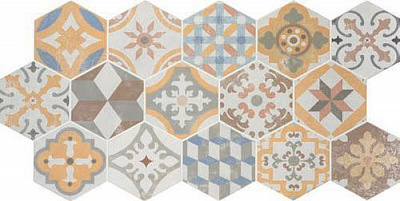 Плитка El Molino Центауро Вінтаж Микс 45,5x90 . 