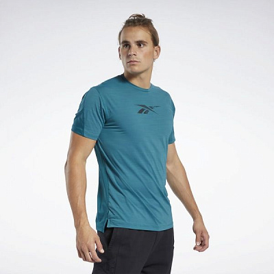 Футболка Reebok TS AC Graphic Move HERTEA FJ4625 L бирюзовый