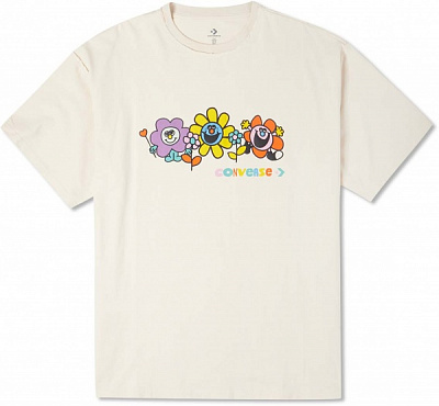 Футболка Converse 10022935-101 р.M бежевый