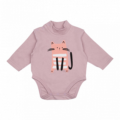 Боді для дівчинки GABBI р.74 бузковий 13885