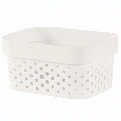 Корзина для хранения Curver белый Recycled 1,4 л 83x167x125 мм