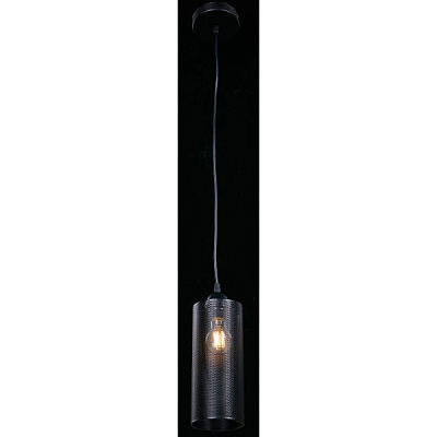 Підвіс Accento lighting Girona 1x40 Вт E27 чорний