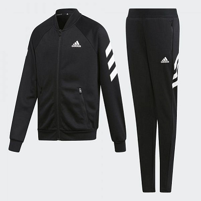 Спортивный костюм Adidas YG XFG TS ED4634 р. 158 черный