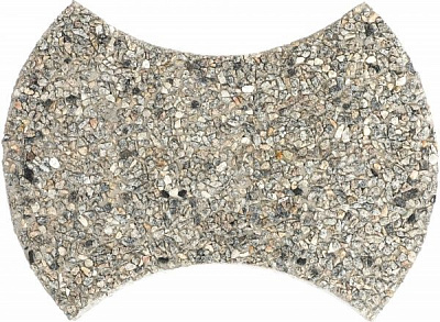 Тротуарна плитка АртБетон Омега декорована гранітною крихтою 500x360x50 см