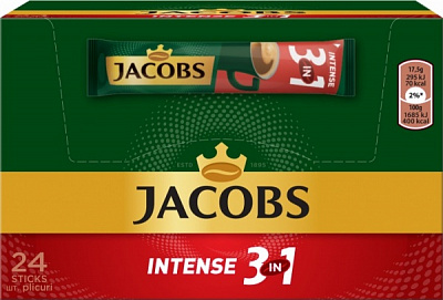 Кофейный напиток Jacobs Интенз 3 в 1 17,5 г