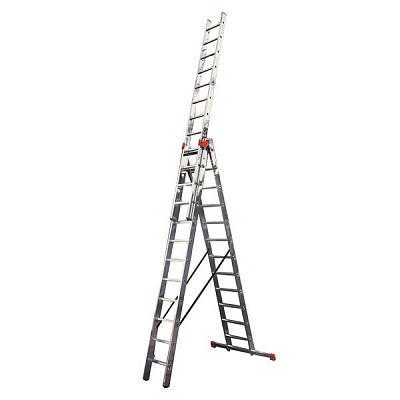 Драбина 3-секційна універсальна Krause Tribilo 3x14 (129727)