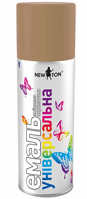 Краска аэрозольная New Ton универсальная RAL 1040 Серо-бежевый мат 400 мл