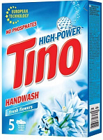Пральний порошок для ручного прання Tino High-Power Fresh flowers 0,35 кг