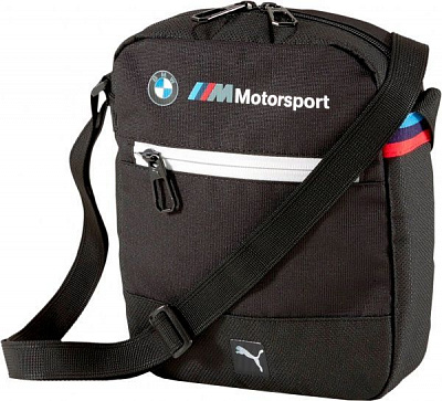 Спортивная сумка Puma BMW M LS Portable 07787601 черный 