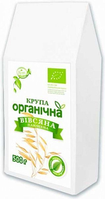 Крупа овсяная ТМ Козуб Продукт плющенная органическая 500г 4820094532166 