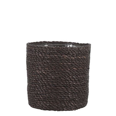 Кашпо Edelman Atlantic круглый 3,5 л коричневый (1070046) 