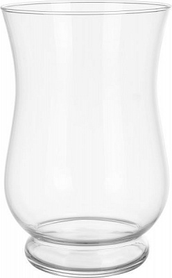 Ваза Prom Саманта скляна прозора 27х17,5 см Wrzesniak Glassworks