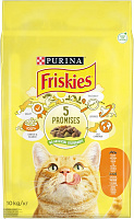 Корм сухой для котов Purina Friskies с курицей и овощами 10 кг