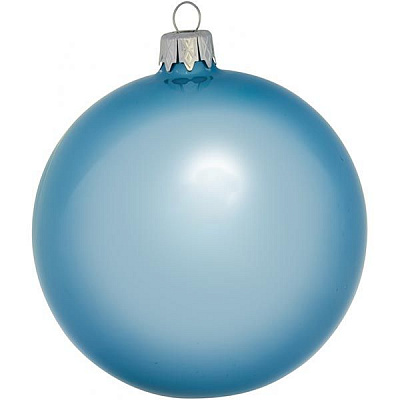 Куля скляна d100 блакитний