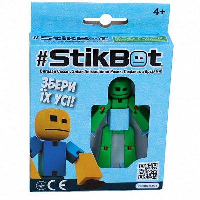 Ігрова фігурка Stikbot для анімаційної творчості (зелений) TST616-23UAKDG
