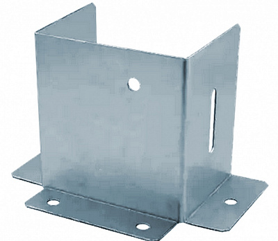 Опора колонны боковая 101х154х91 т.2мм Профсталь