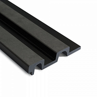 3D-панель MARCO decor 11920-708-K темно-серый бетон с черным 119х20х2900 мм (0,34 кв.м)