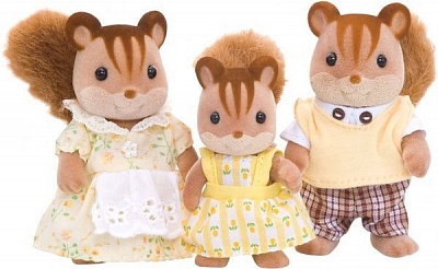 Набір фігурок Sylvanian Families Сім'я горіхових білок