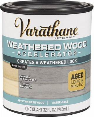 Морилка Varathane для искусственного состаривания древесины серый 0,946 л 1 кг