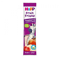 Батончик Hipp органический фруктово-злаковый Малина-Банан-Яблоко 23 г