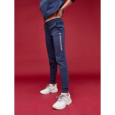 Штани Tommy Hilfiger FLEECE JOGGER BIG LOGO S10S100289401 р. M темно-синій
