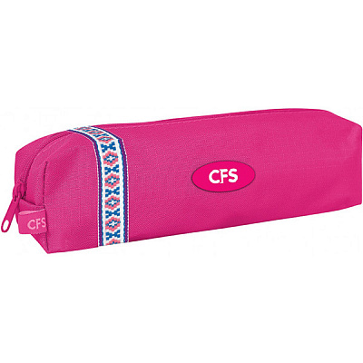 Пенал на молнии Vyshyvanka Classic Rubine CF85545 Cool For School розовый