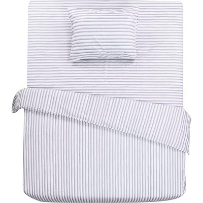 Комплект постільної білизни 1,5 смужка Акварель сіра UP! (Underprice)